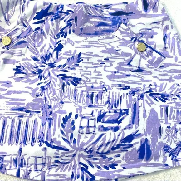 Lilly Pulitzer Purple Skort XS - Picture 2 of 10